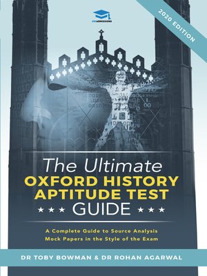 cover image of The Ultimate Oxford History Aptitude Test Guide